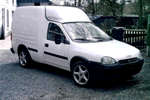 Opel Combo spoileris ant stogo